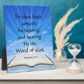 Romeinen 10:17 fotoplaat (Zijkant)