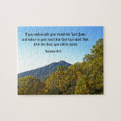 Romeinen 10:9 Als je begaat met je mond... Legpuzzel (Horizontaal)