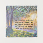 Romeinen 10:9 wandkleed (Voorkant)