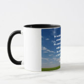 Romeinen 11:33,34 Oh de diepte van de rijkdom beid Mok (Links)