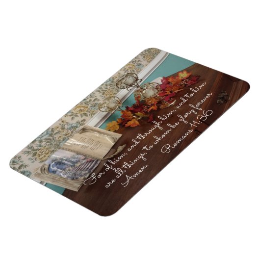 Romeinen 11:36 Voor hem en door hem Magneet (Linkerzijde)