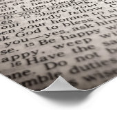 Romeinen 12:12 [Afdrukken] Poster (Hoek)