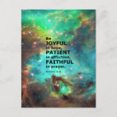 Romeinen 12:12 briefkaart (Voorkant)