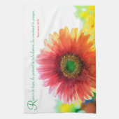 Romeinen 12:12 Keukenhanddoek (Verticaal)