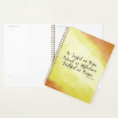 Romeinen 12:12 Wees blij met hoop Christelijke Bij Planner (Display)