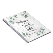 Romeinen 12:12 Wees hoopvol, trouw in de gebeden Notitieboek (Rechterzijde)