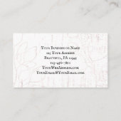 Romeinen 12:12 Wees vrolijk in de hoop op het bijb Visitekaartje (Achterkant)