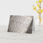 Romeinen 12:12 (Wenskaart) Kaart (Gele Bloem)