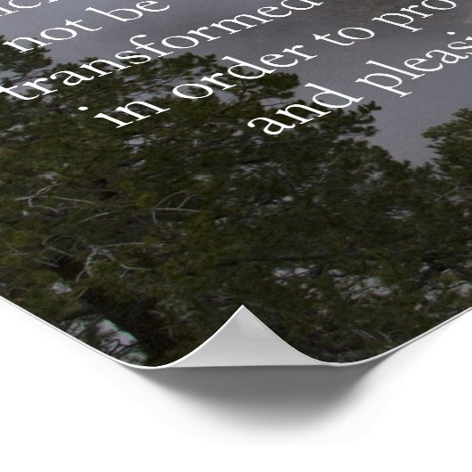 Romeinen 12:1-2 Poster (Hoek)