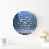 Romeinen 12:2 grote klok (Huis)