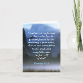 Romeinen 12:2 kaart (Voorkant)