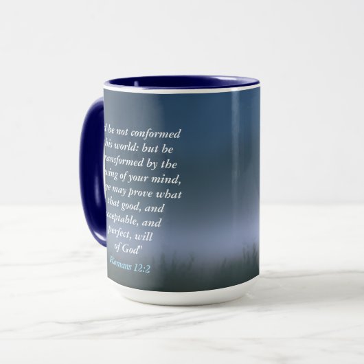 Romeinen 12:2 mok (Voorkant links)