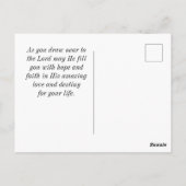 Romeinen 12:2 Niet in overeenstemming met deze wer Briefkaart (Achterkant)