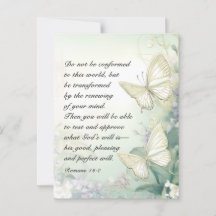 Romeinen 12:2 Niet in overeenstemming met deze wer