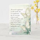 Romeinen 12:2 Niet in overeenstemming met deze wer Kaart (Gele Bloem)