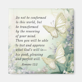 Romeinen 12:2 Niet in overeenstemming met deze wer Magneet