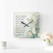 Romeinen 12:2 Niet in overeenstemming met deze wer Vierkante Klok (Huis)