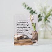 Romeinen 12:2 Niet met deze wereld worden geconfro Briefkaart (Staand voorkant)