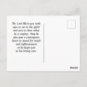 Romeinen 12:2 Niet met deze wereld worden geconfro Briefkaart (Achterkant)