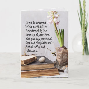 Romeinen 12:2 Niet met deze wereld worden geconfro Kaart