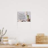 Romeinen 12:2 Niet met deze wereld worden geconfro Poster (Keuken)