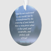 Romeinen 12:2 ornament (voorkant)