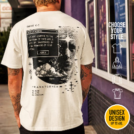 Romeinen 12:2 Wees niet aangepast aan deze wereld  T-shirt