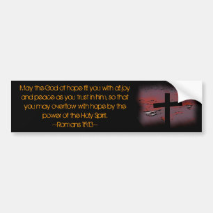 Romeinen 15:13 bumpersticker