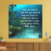 Romeinen 15:13 canvas afdruk (Insitu (Woonkamer))