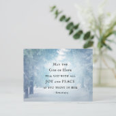 Romeinen 15:13 De God van de Hoop Briefkaart (Staand voorkant)