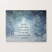 Romeinen 15:13 De God van de Hoop Legpuzzel (Horizontaal)