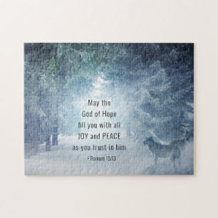 Romeinen 15:13 De God van de Hoop Legpuzzel