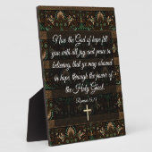 Romeinen 15:13 fotoplaat (Zijkant)