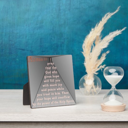 Romeinen 15:13 fotoplaat (Insitu)