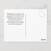 Romeinen 15:13 God van de Bijbelse Verse van de Ho Briefkaart (Achterkant)