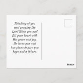 Romeinen 15:13 God van de Hoop Christelijk Bijbelv Briefkaart (Achterkant)