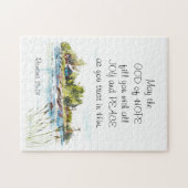 Romeinen 15:13 God van de Hoop Christelijk Bijbelv Legpuzzel (Horizontaal)