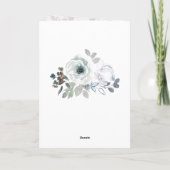 Romeinen 15:13 God van hoop, Floral Kaart (Achterkant)