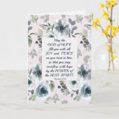 Romeinen 15:13 God van hoop, Floral Kaart (Gele Bloem)