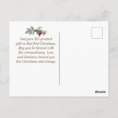 Romeinen 15:13 God van hoop, Kerstmis Briefkaart (Achterkant)