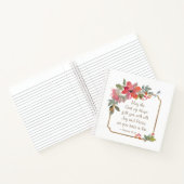 Romeinen 15:13 God van Hoop, Kerstmis Notitieboek (Binnen)