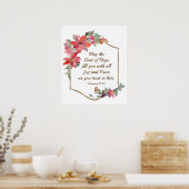 Romeinen 15:13 God van hoop Poster (Keuken)