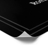 Romeinen 15:13 God van hoop vullen u met vreugde v Poster (Hoek)