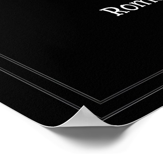 Romeinen 15:13 God van hoop vullen u met vreugde v Poster (Hoek)