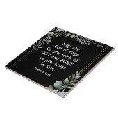 Romeinen 15:13 God van hoop vullen u met vreugde v Tegeltje (Zijkant)