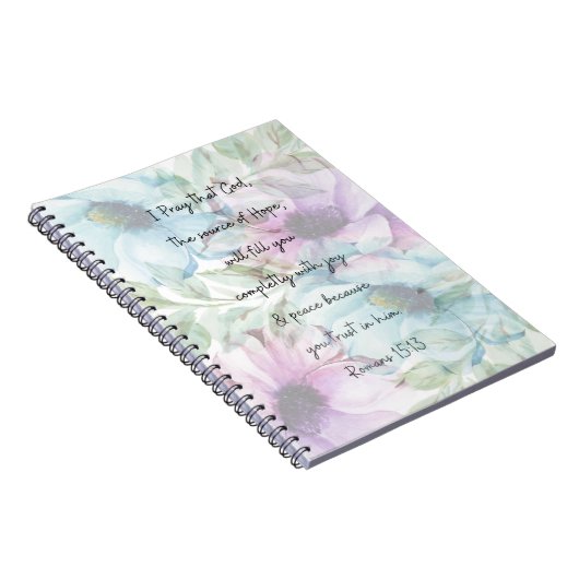 Romeinen 15:13 Notitieboek (Rechterzijde)