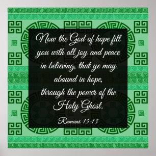 Romeinen 15:13 Poster