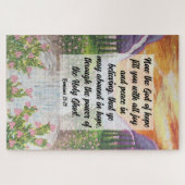 Romeinen 15:13 Poster Legpuzzel (Horizontaal)