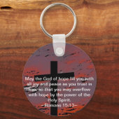 Romeinen 15:13 sleutelhanger (Voorkant)