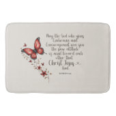 Romeinen 15:5 Bijbelvers Afbeelding Badmat (Voorkant)